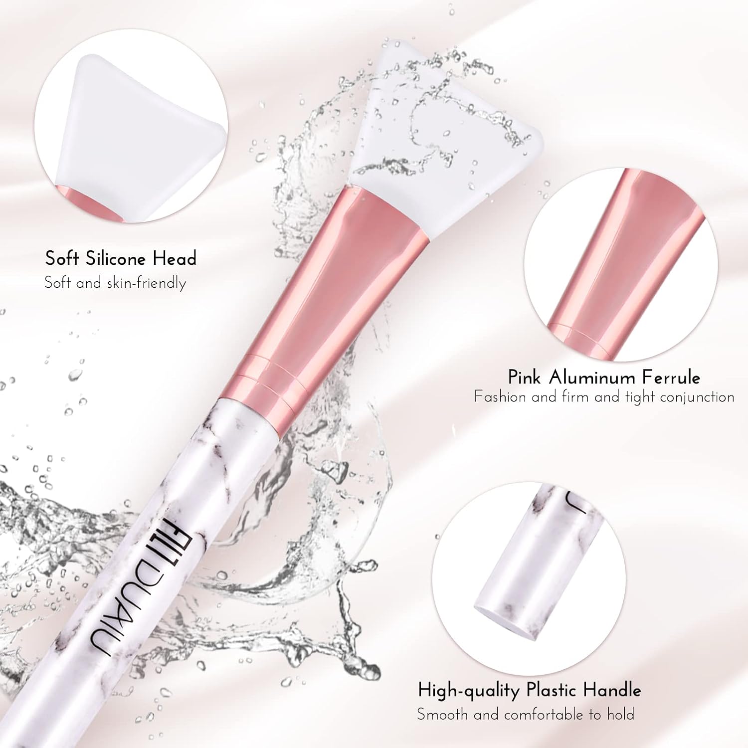Detalle 2 de DUAIU Silicone Face Mask Brushes, 2-piece set