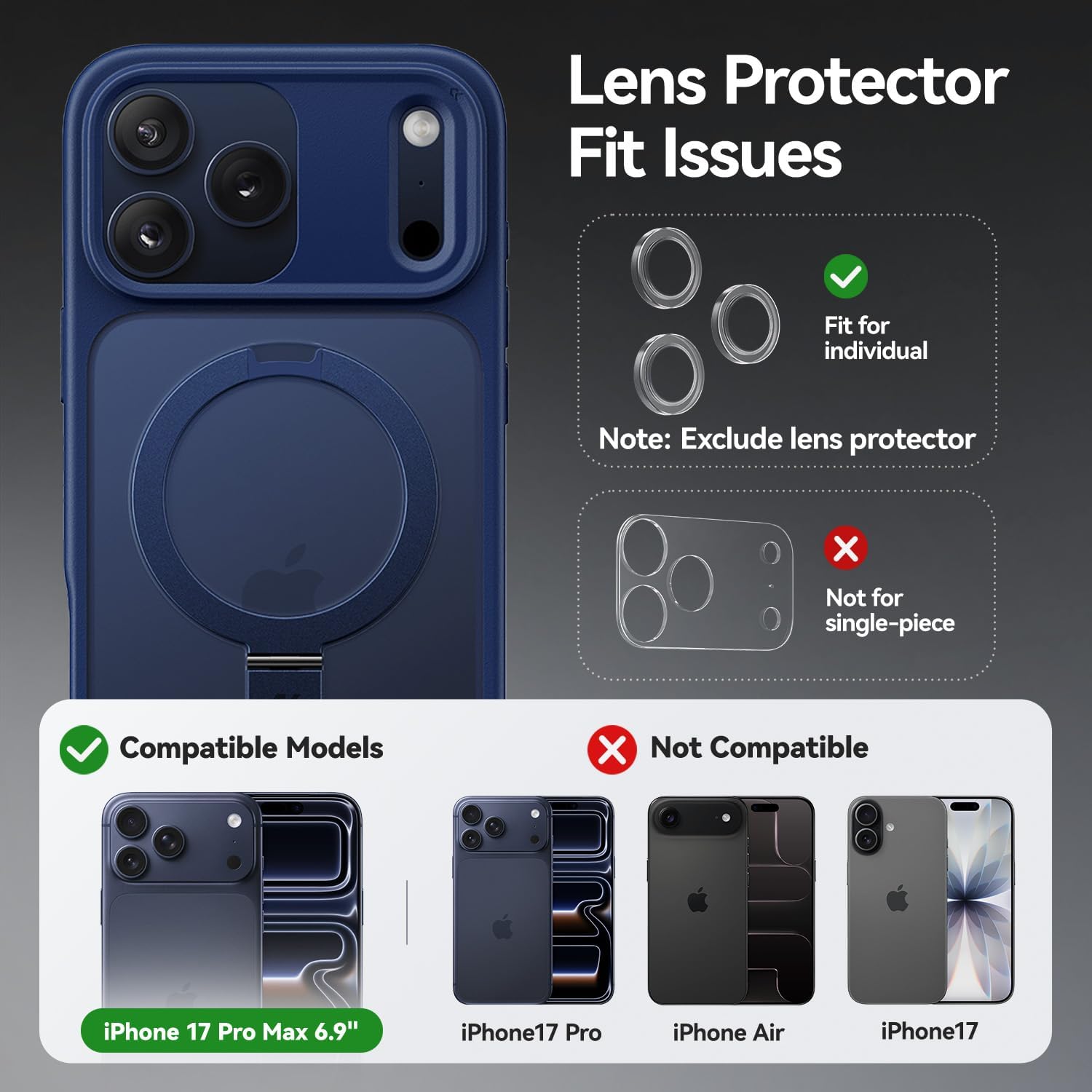Thumbnail 5 de CASEKOO iPhone 17 Pro Max magnetic slim case 6.9"