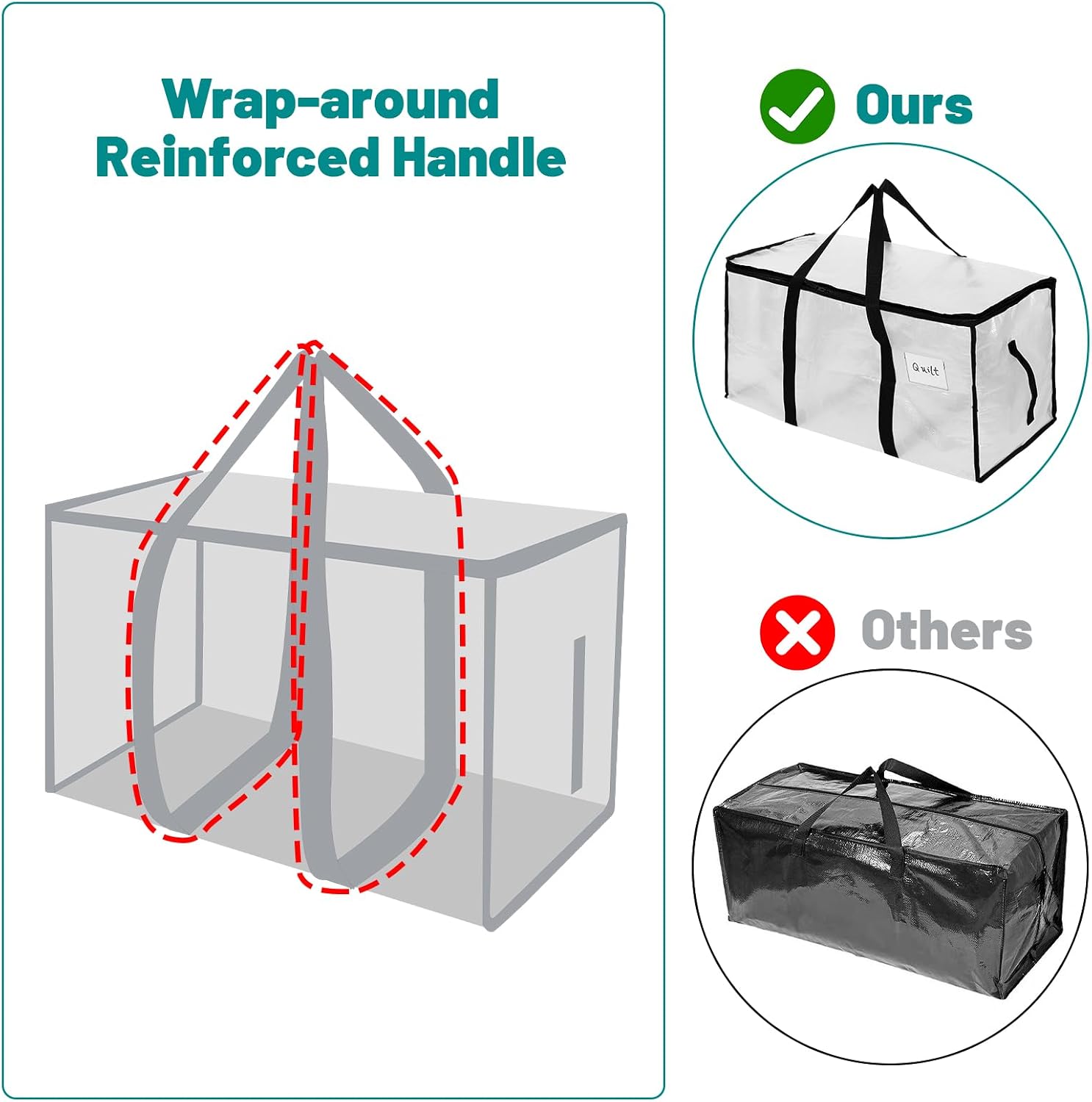Thumbnail 6 de Dntorx 90L Clothes Storage Bags Duo