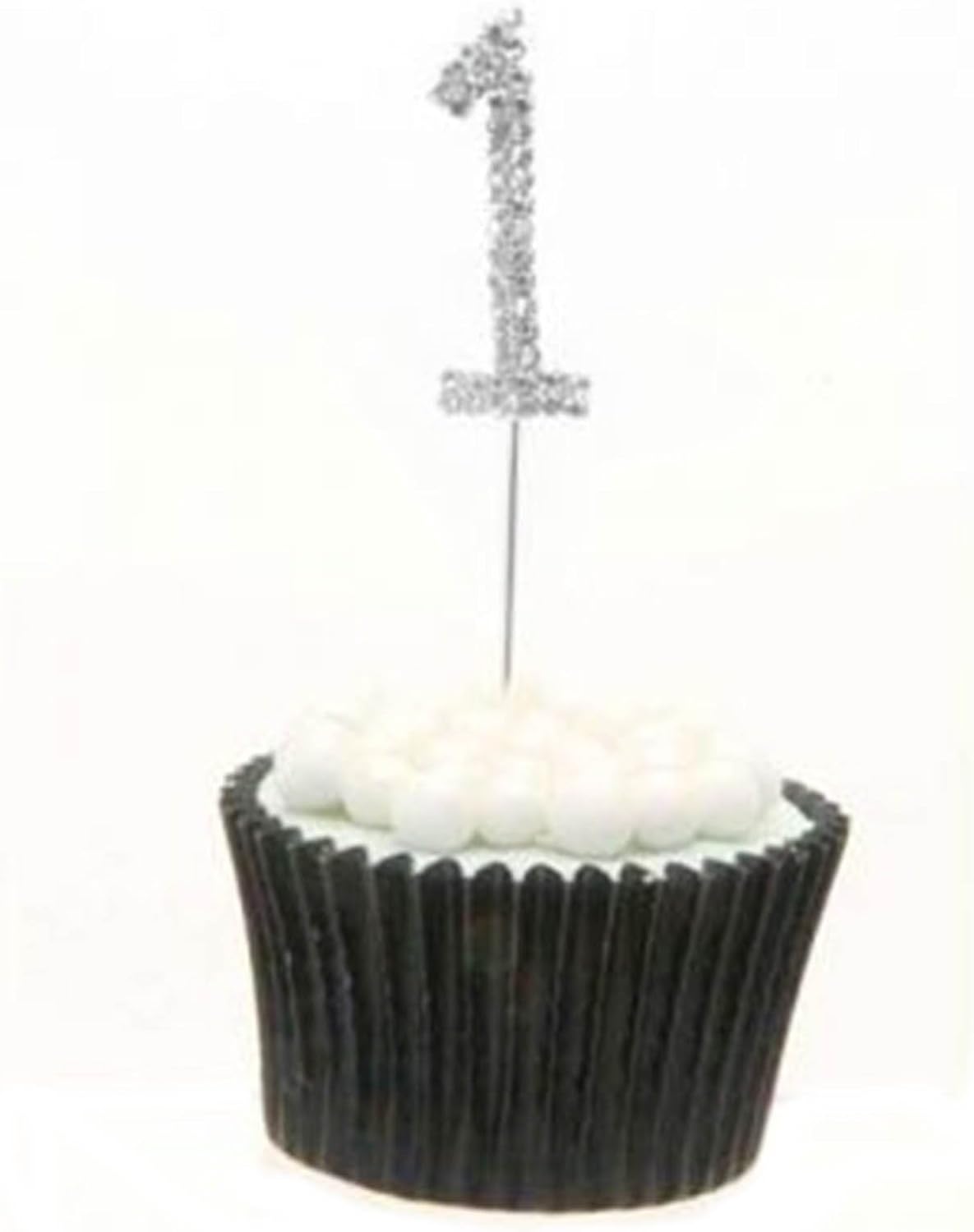 Thumbnail 1 de Rhinestone Cake Topper 15cm 🎂
