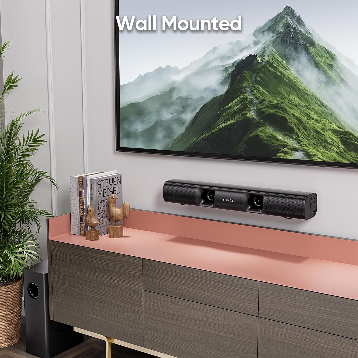 Thumbnail 5 de RIOWOIS 90W Sound Bar for Smart TV