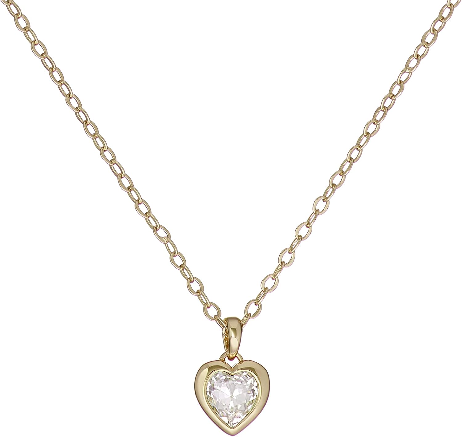 Thumbnail 6 de Ted Baker Hannela Crystal Heart Necklace 42-47cm