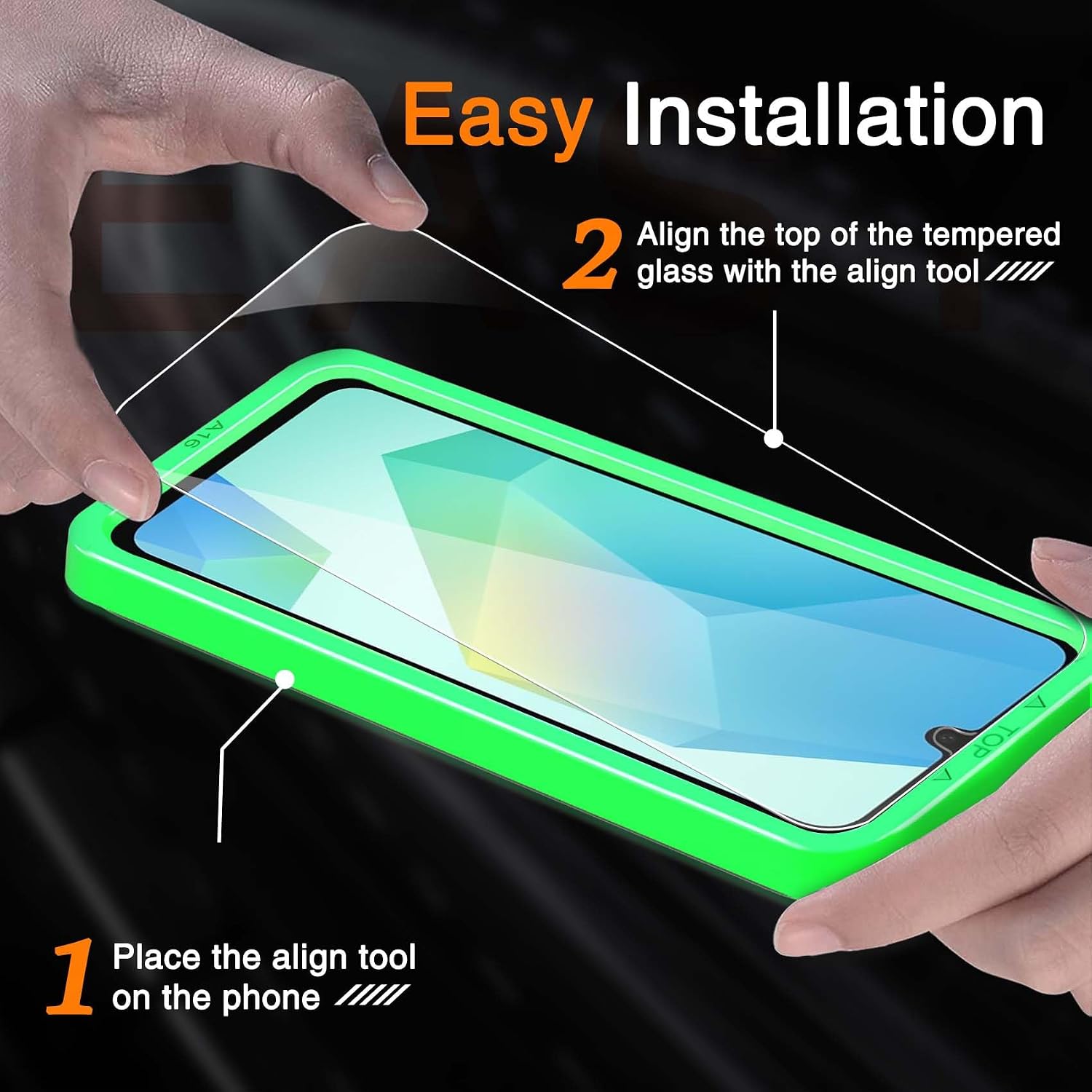 Detalle 2 de Wiaocit Galaxy A16 5G Screen Protector 3-Pack