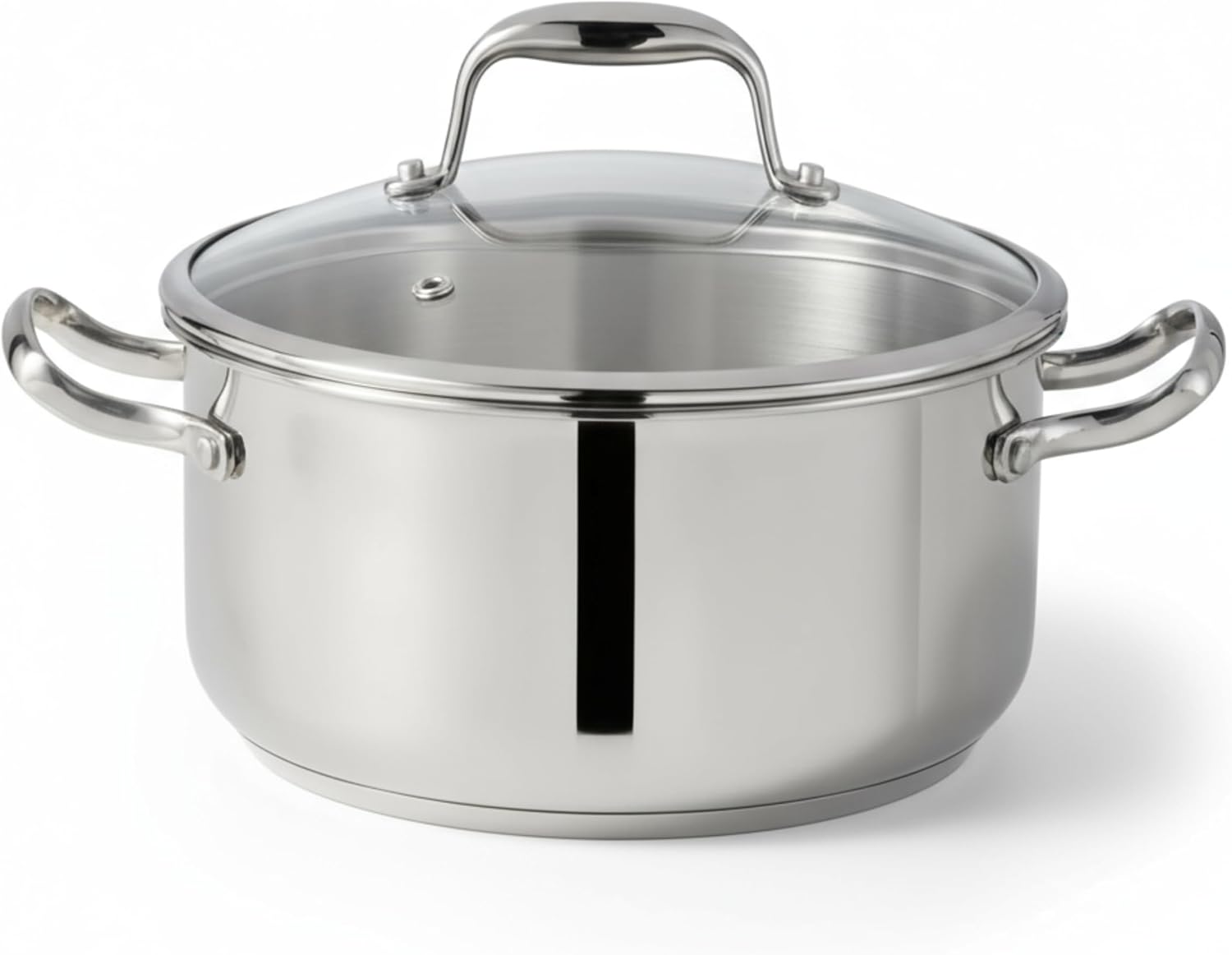 Detalle de Lagostina L853031224 Ambiente 5.2L Stainless Steel Dutch Oven