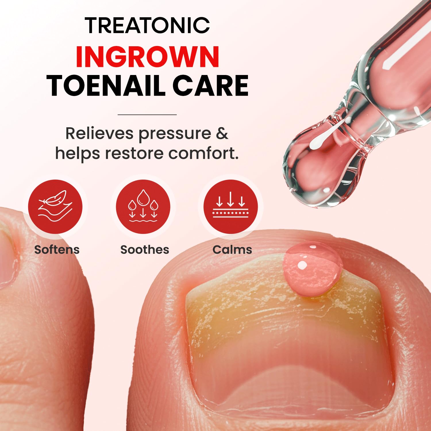 Detalle 1 de Treatonic Ingrown Toenail Kit with Stainless Steel Clippers