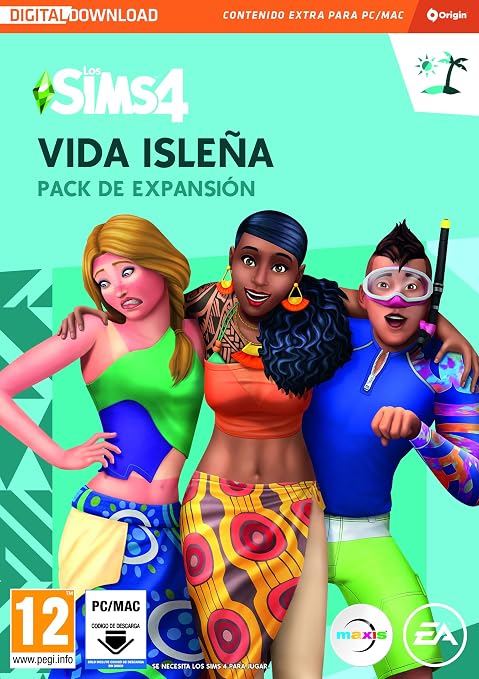 Detalle de Los Sims 4 Vida Isleña EP7 | Pack de expansión PC🌴