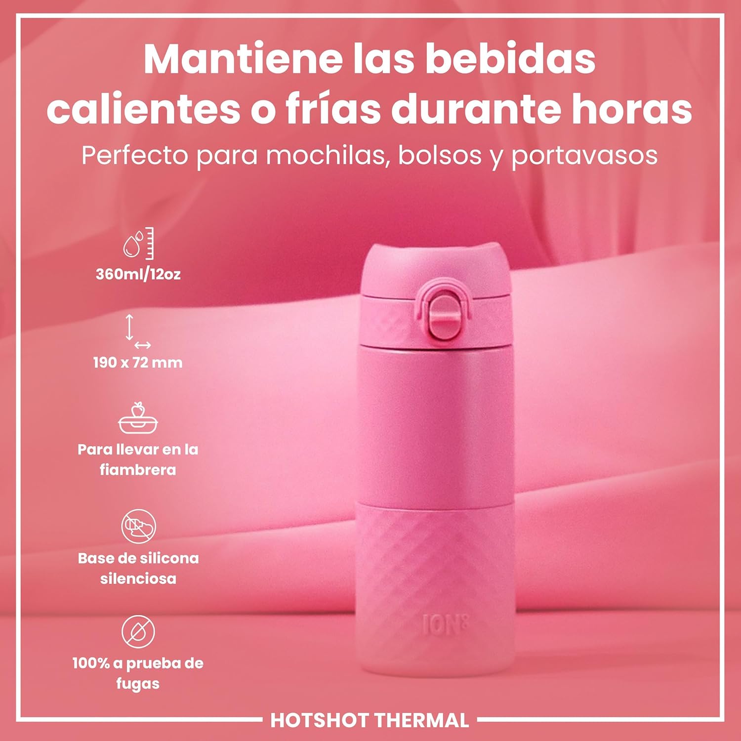 Thumbnail 1 de ion8 Vaso Termo Café Aislado Verde Oscuro ☕️ Fugas Seguras