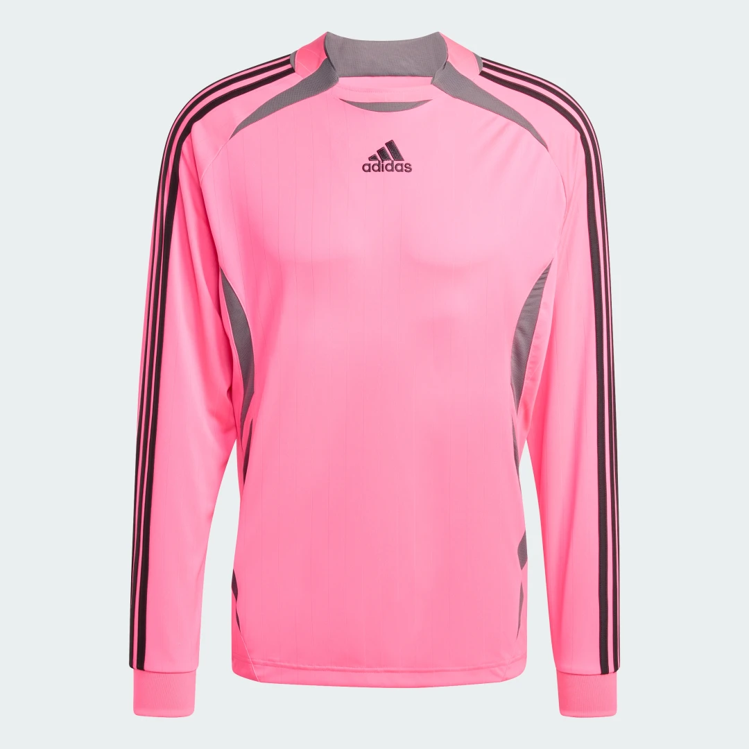 Detalle 2 de Camiseta manga larga Teamgeist Adicolor de Adidas, rosa