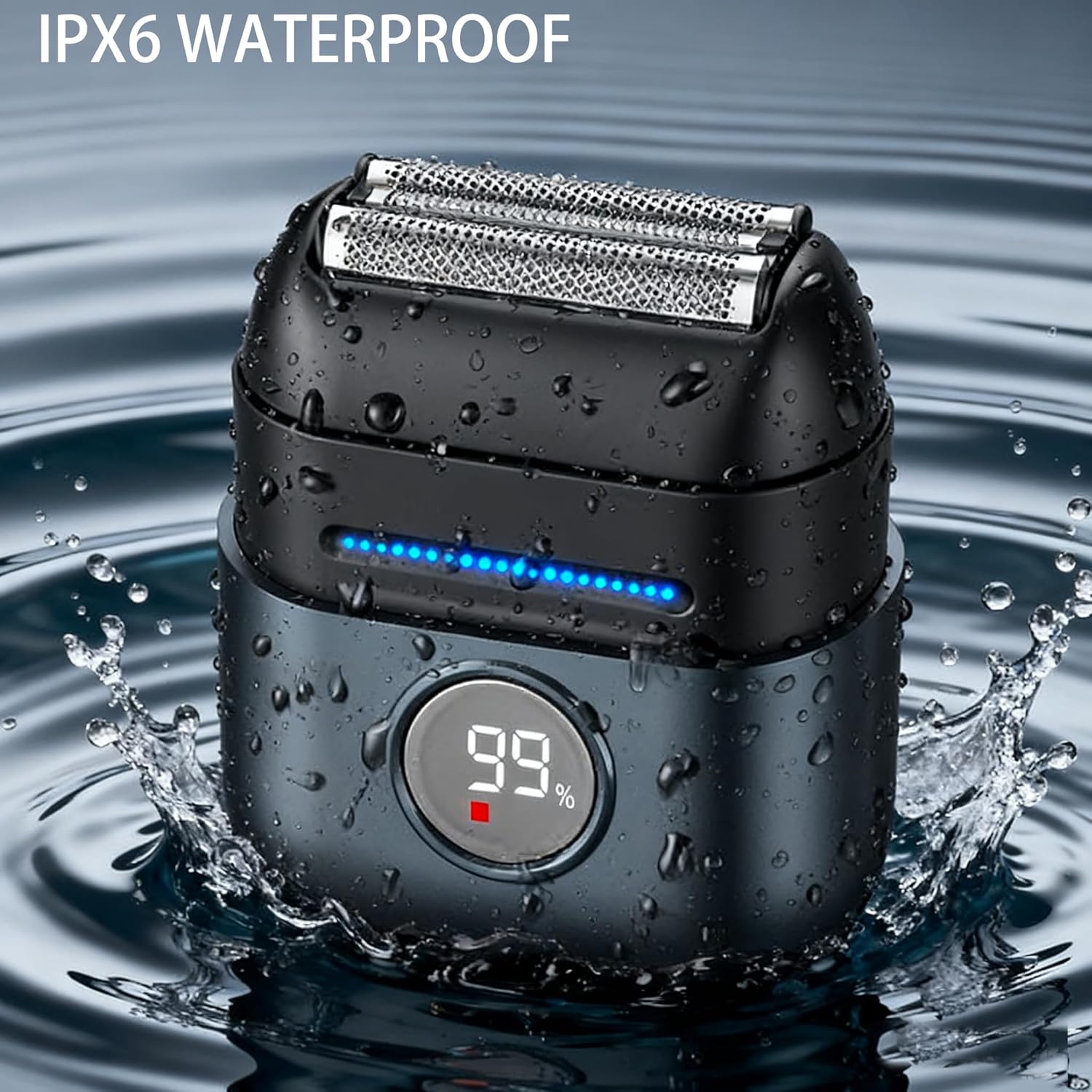 Thumbnail 6 de Foil Shaver for Men with USB-C Recharge, 8000RPM Motor, and IPX6 Wet & Dry