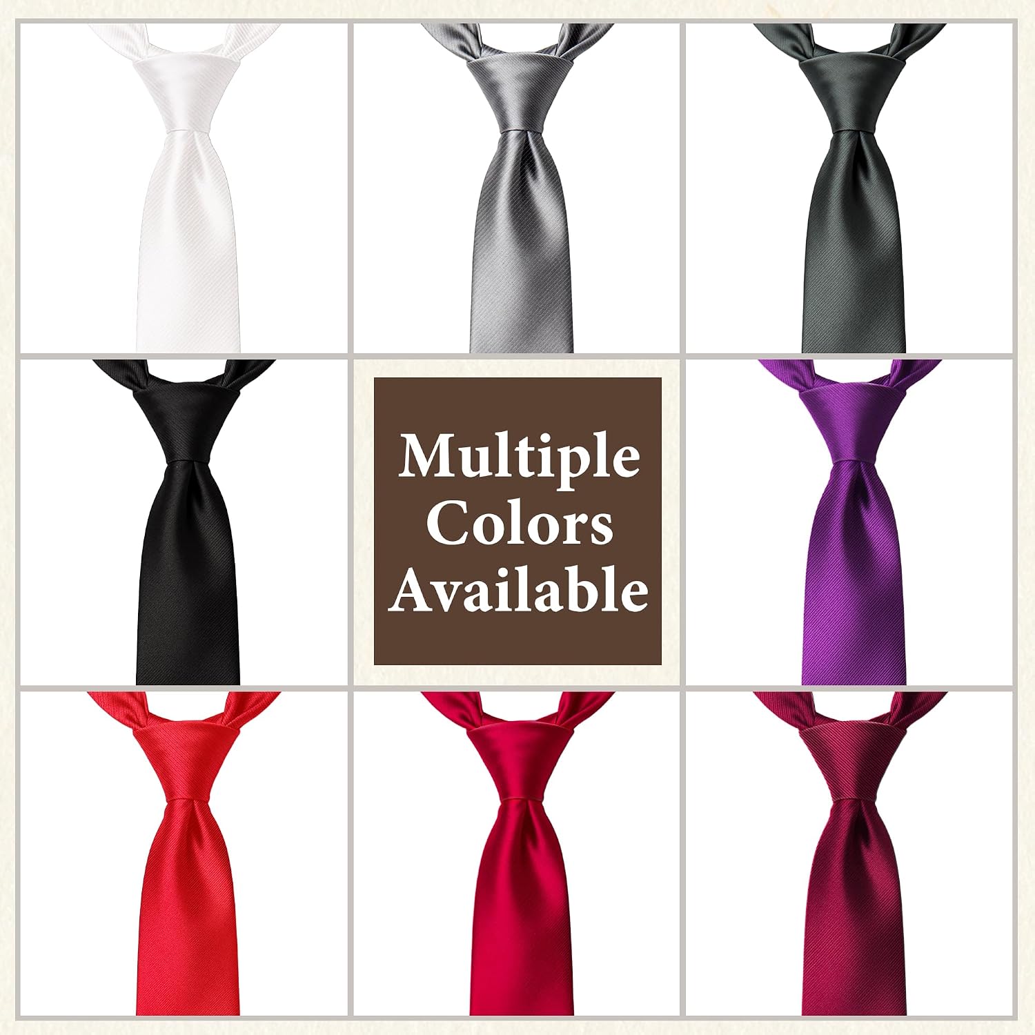 Thumbnail 4 de FIXSMITH Men's Necktie, 59-Inch Length