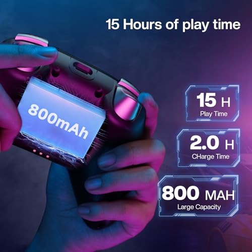 Thumbnail 6 de ECHTPower Controller gaming per PC e Switch, Hall, 1000 Hz e base di ricarica