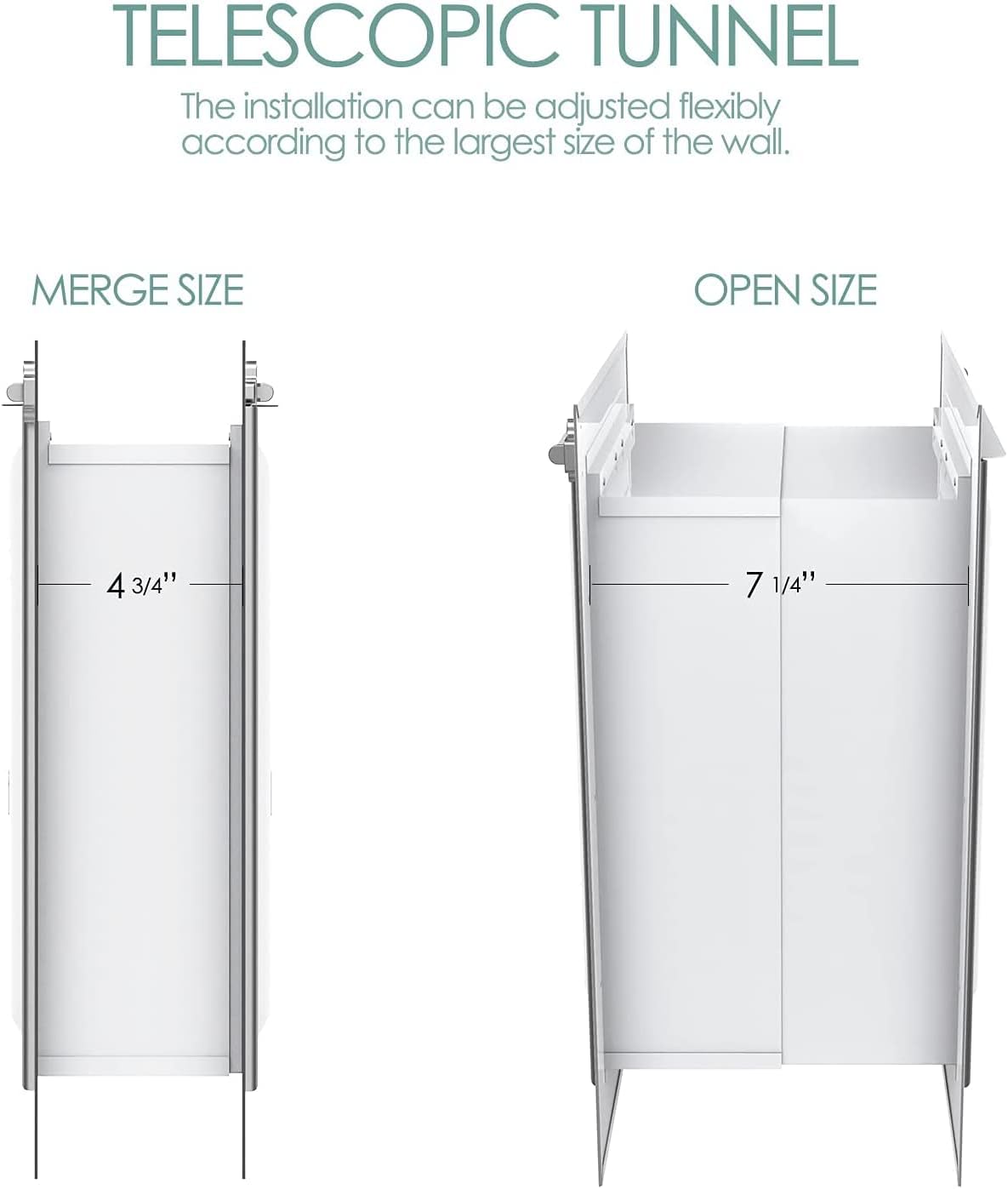 Detalle de Baboni Wall-Mounted Pet Door, X-Large