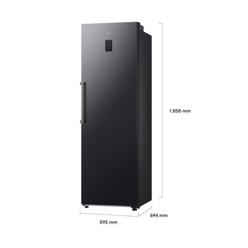 Detalle de Frigorífico Samsung RR70H39CDFEF No Frost 387 L, 186 cm, grafito — WiFi e IA