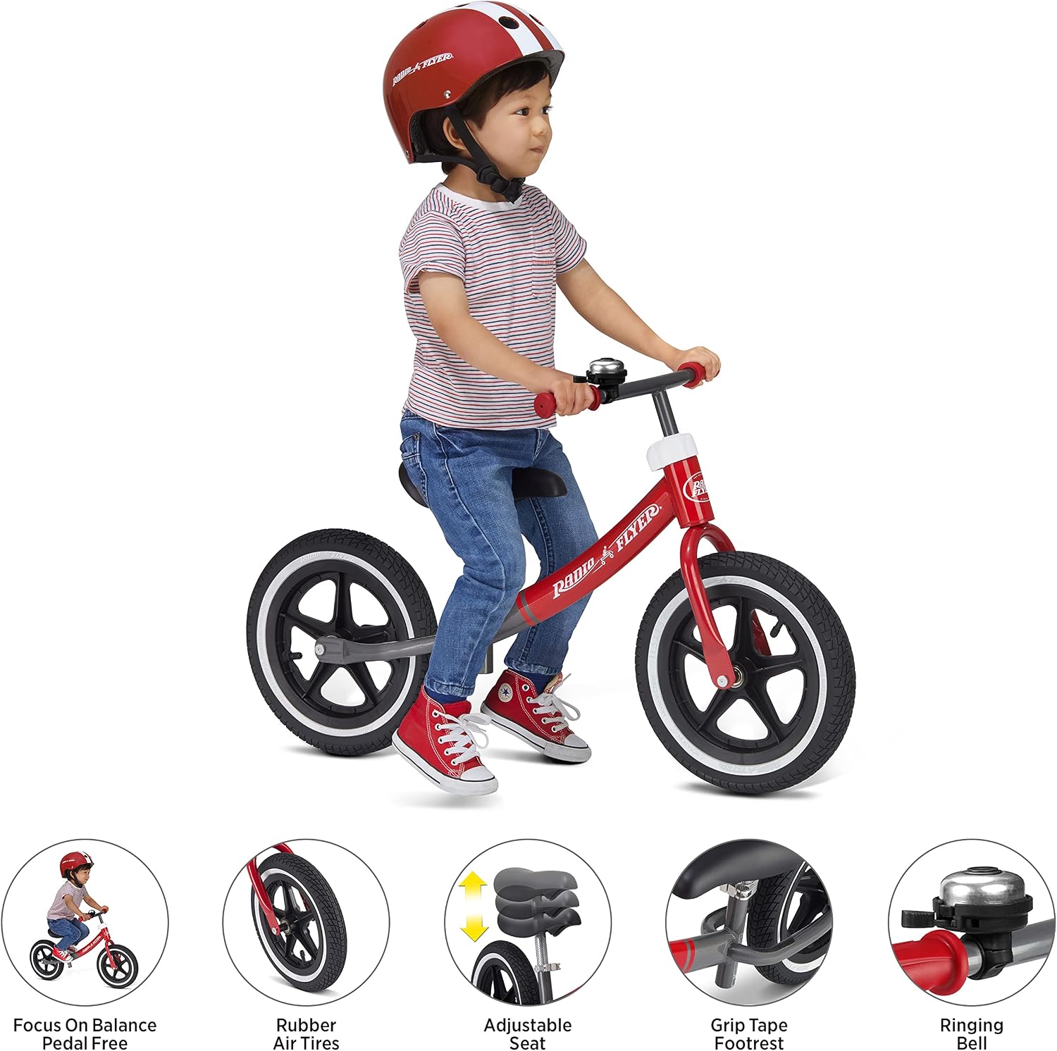 Detalle 2 de Radio Flyer Balance Bike 12-inch tyres
