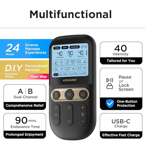 Detalle 2 de 4-in-1 TENS EMS Massage Therapist ⚡