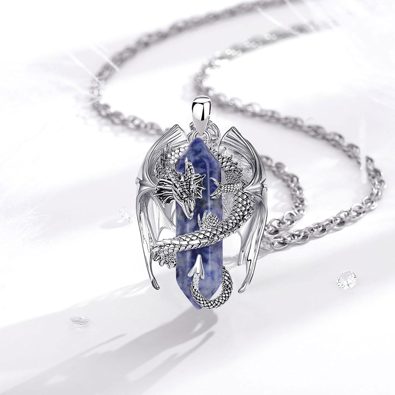 Thumbnail 1 de INFUSEU Kristall Drachen Kette 42,3 mm
