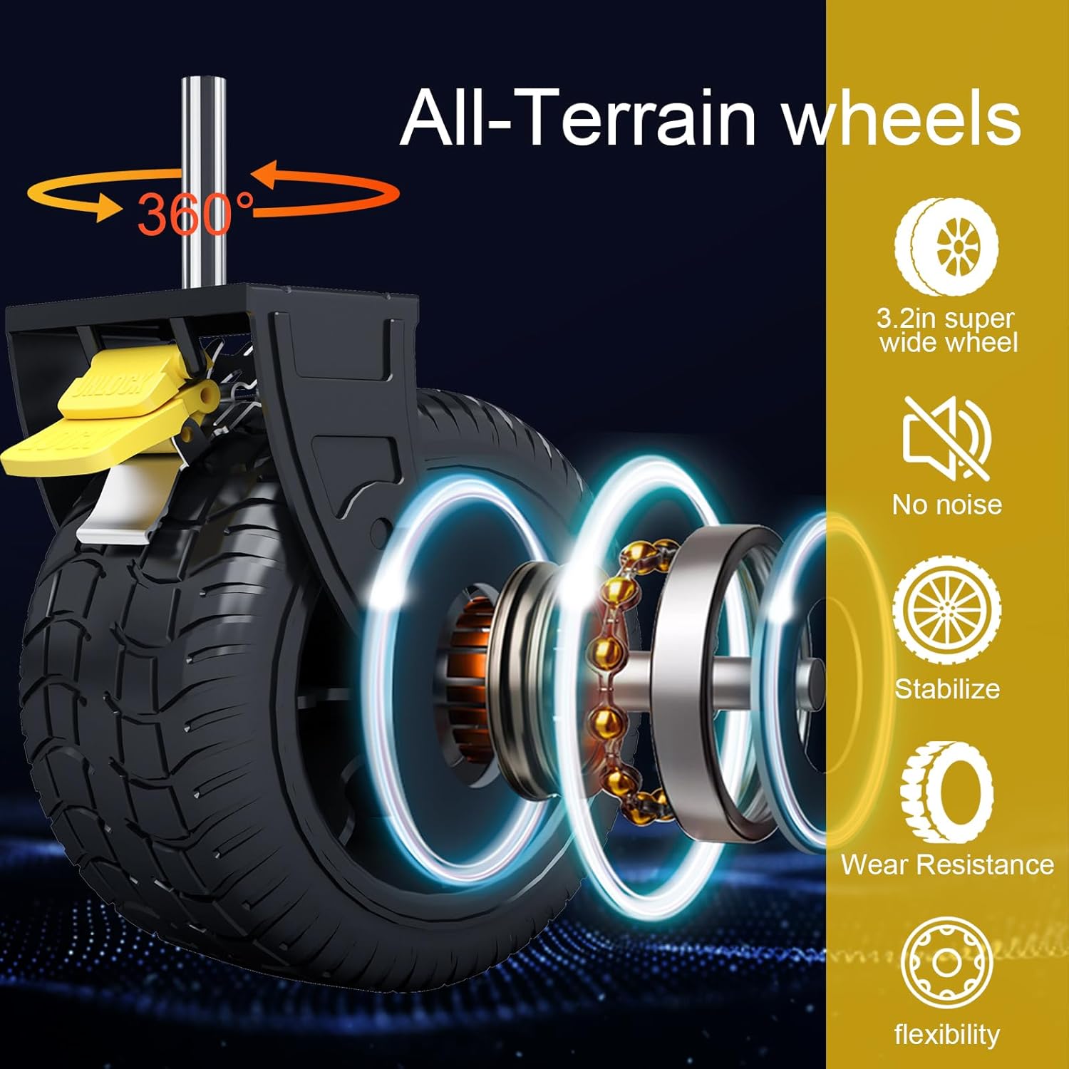 Thumbnail 3 de Chariot de jardin pliable 100 kg