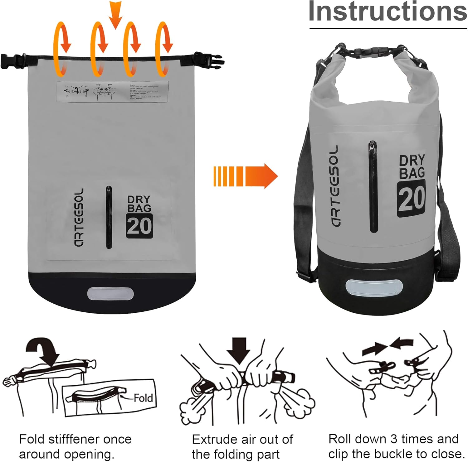 Thumbnail 1 de Blackace Dry Bag für Wassersport 5 bis 30 L