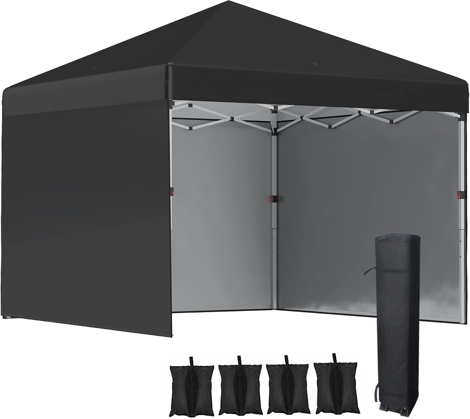 Detalle de Outsunny 3 x 3m Pop Up Gazebo 285cm Height