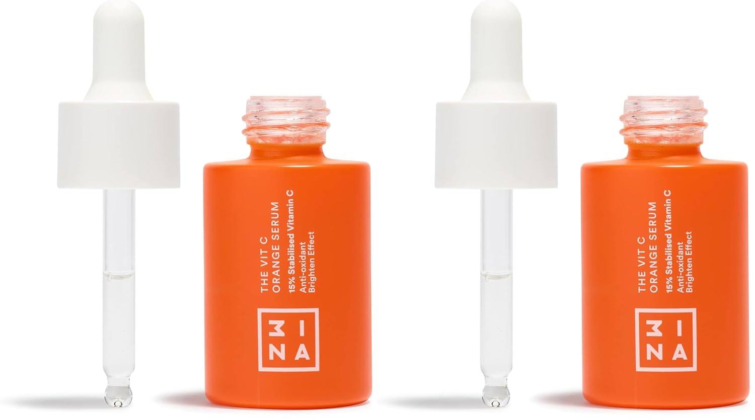 Detalle 2 de 3INA MAKEUP The Vit C Orange Serum – 15% stabiles Vitamin-C-Serum für das Gesicht