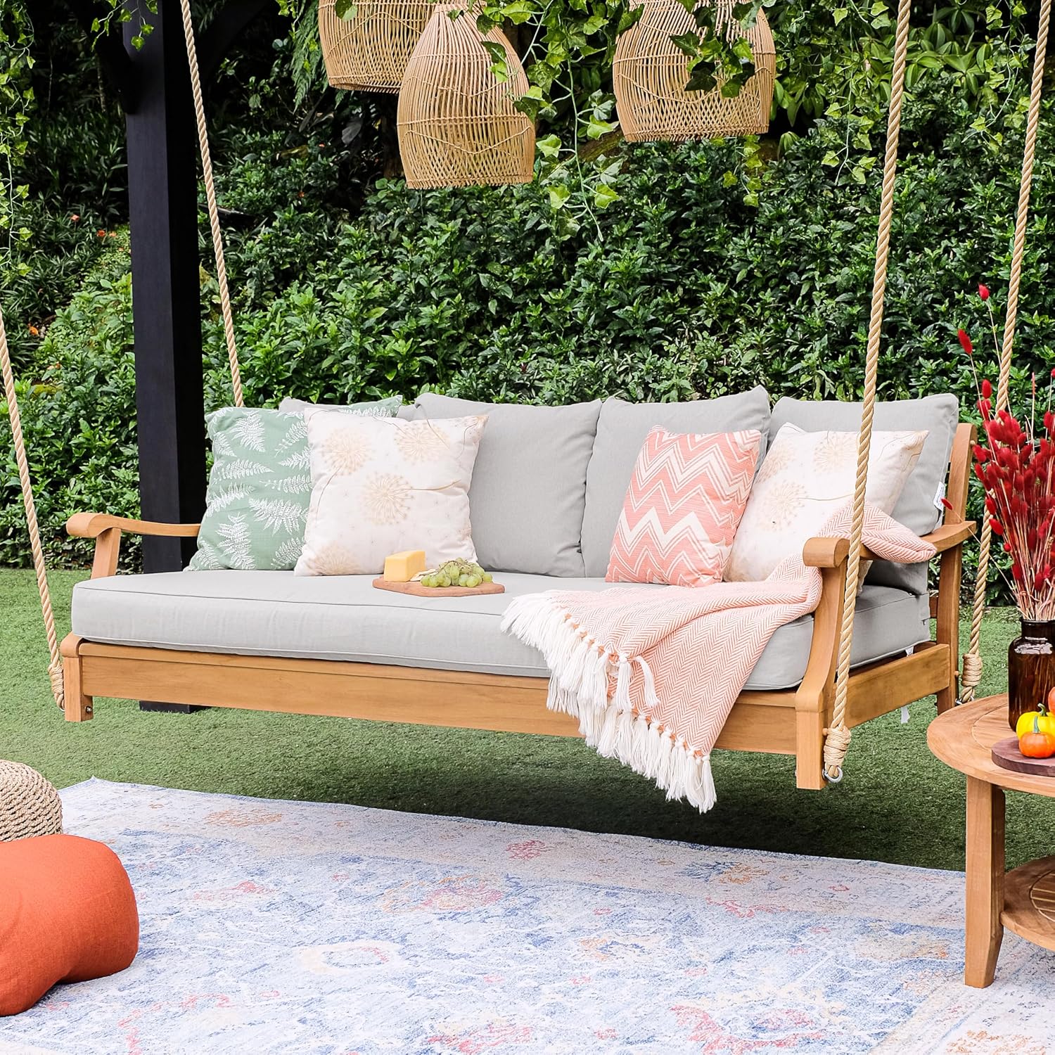 Thumbnail 4 de Cambridge Casual Porch Swing Bed 6 ft