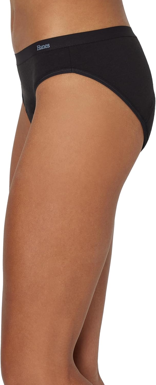 Thumbnail 2 de Hanes Women’s Bikini Period & Postpartum Underwear (3-Pack) — Leak-Absorbent Comfort