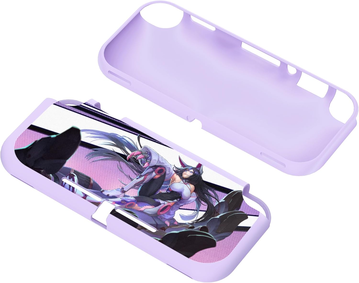Thumbnail 1 de PlayVita Custom Protective Case for Nintendo Switch Lite (Neko Mecha) – Slim TPU Cover