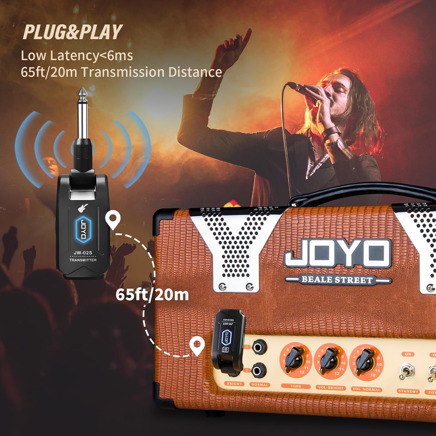 Thumbnail 6 de JOYO Wireless Guitar System JW-02S