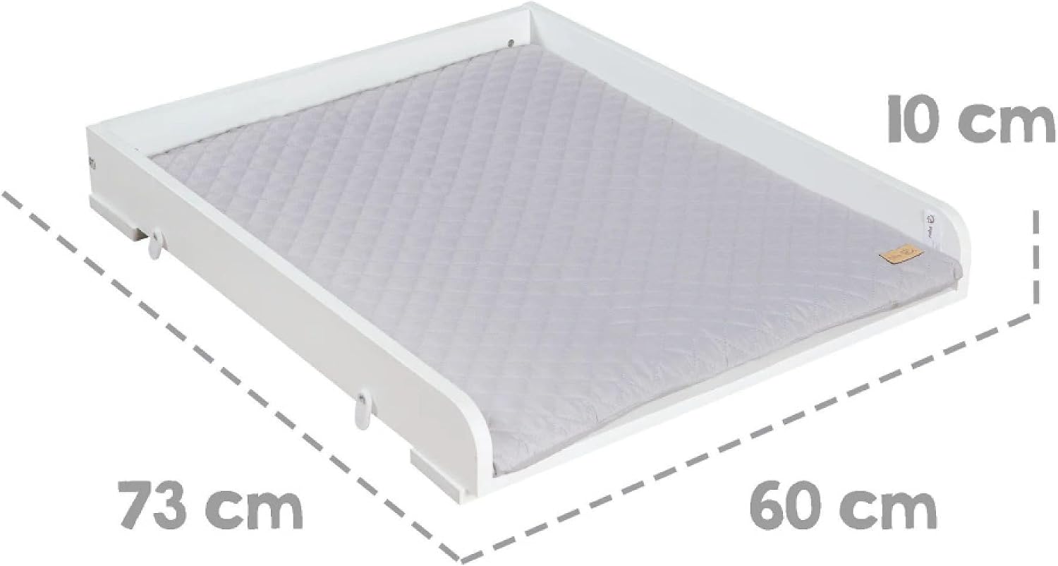 Detalle de roba 212013WEV230 aankleedkussen voor wasmachine met roba Style-matras