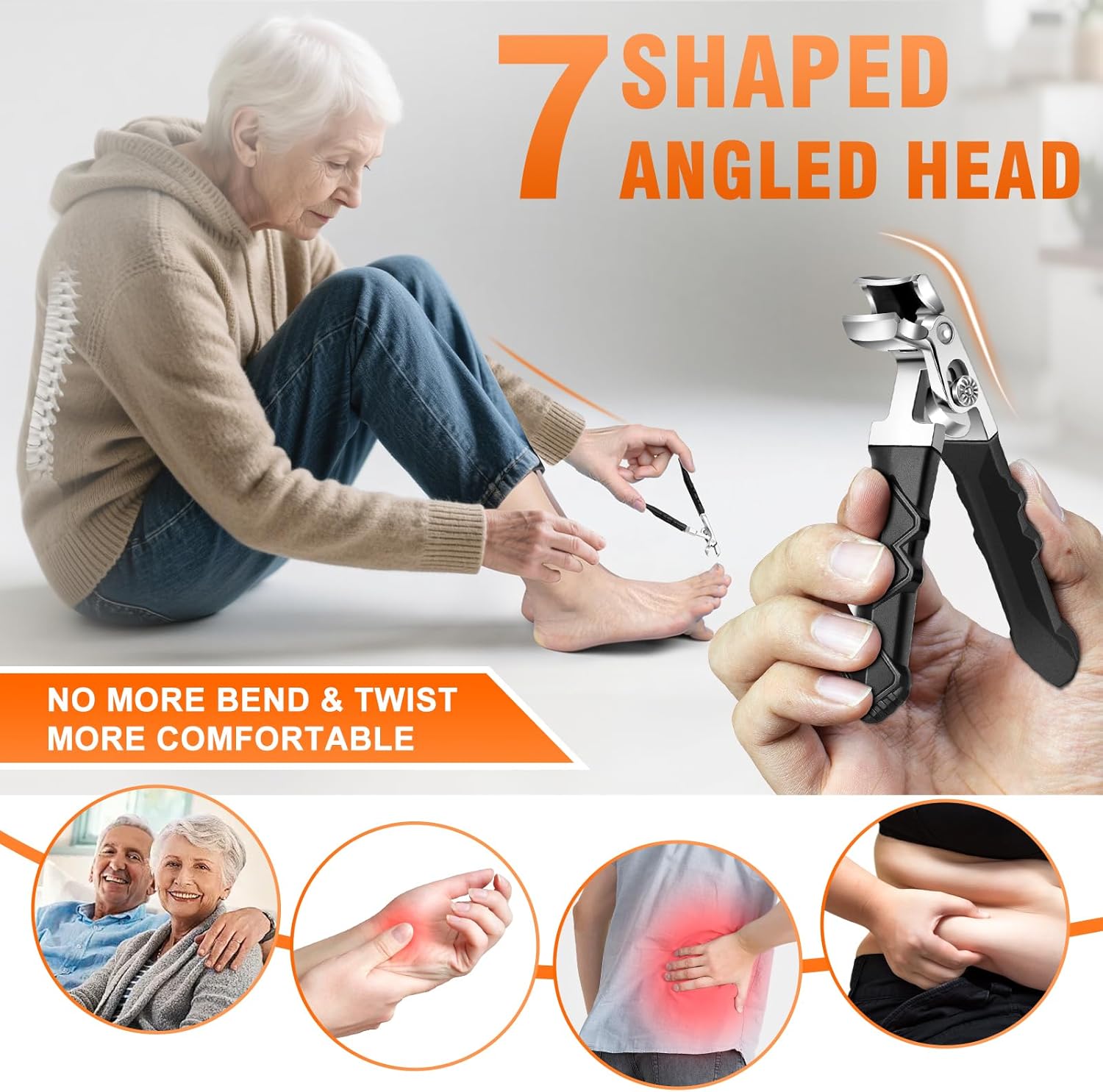 Thumbnail 1 de DRMODE Toe Nail Clippers for Thick Nails for Seniors 👣