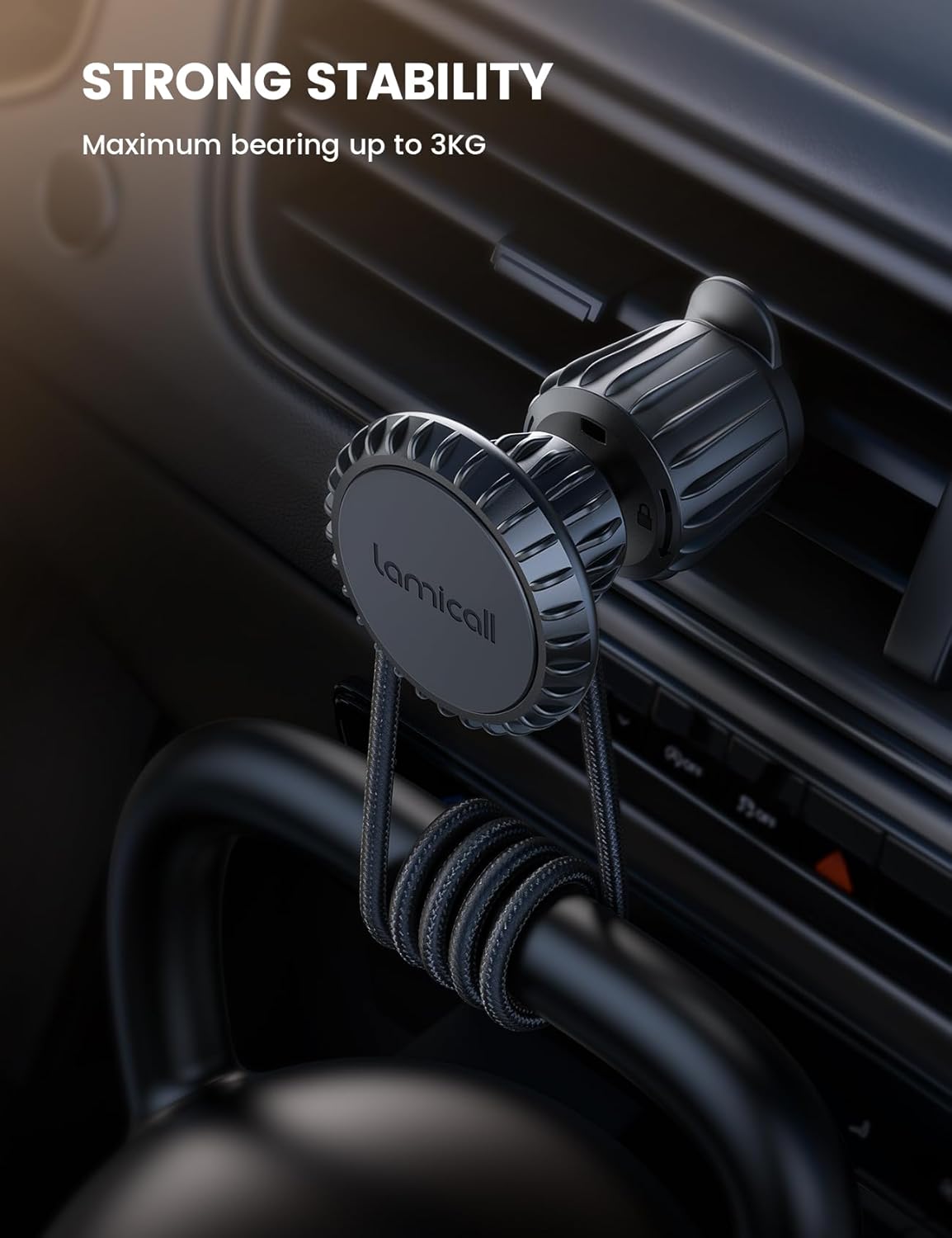 Thumbnail 2 de Lamicall Magnetic Car Phone Holder 2025