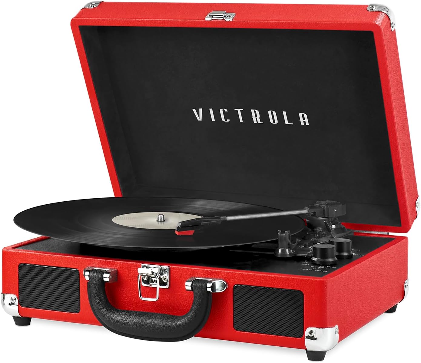 Thumbnail 5 de Victrola Journey Suitcase – gramofon walizkowy Bluetooth, 3 prędkości, Union Jack