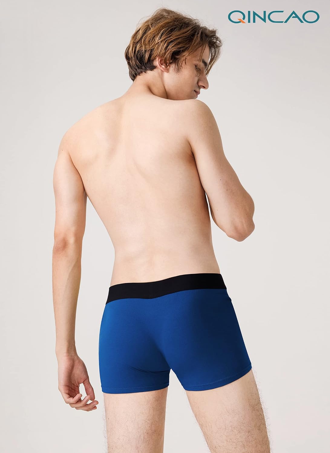 Detalle 2 de QINCAO Boxershorts Herren 6er Pack Baumwolle