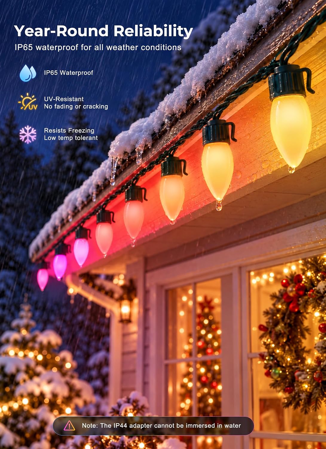 Detalle 2 de C9 Christmas Lights, 100 LEDs