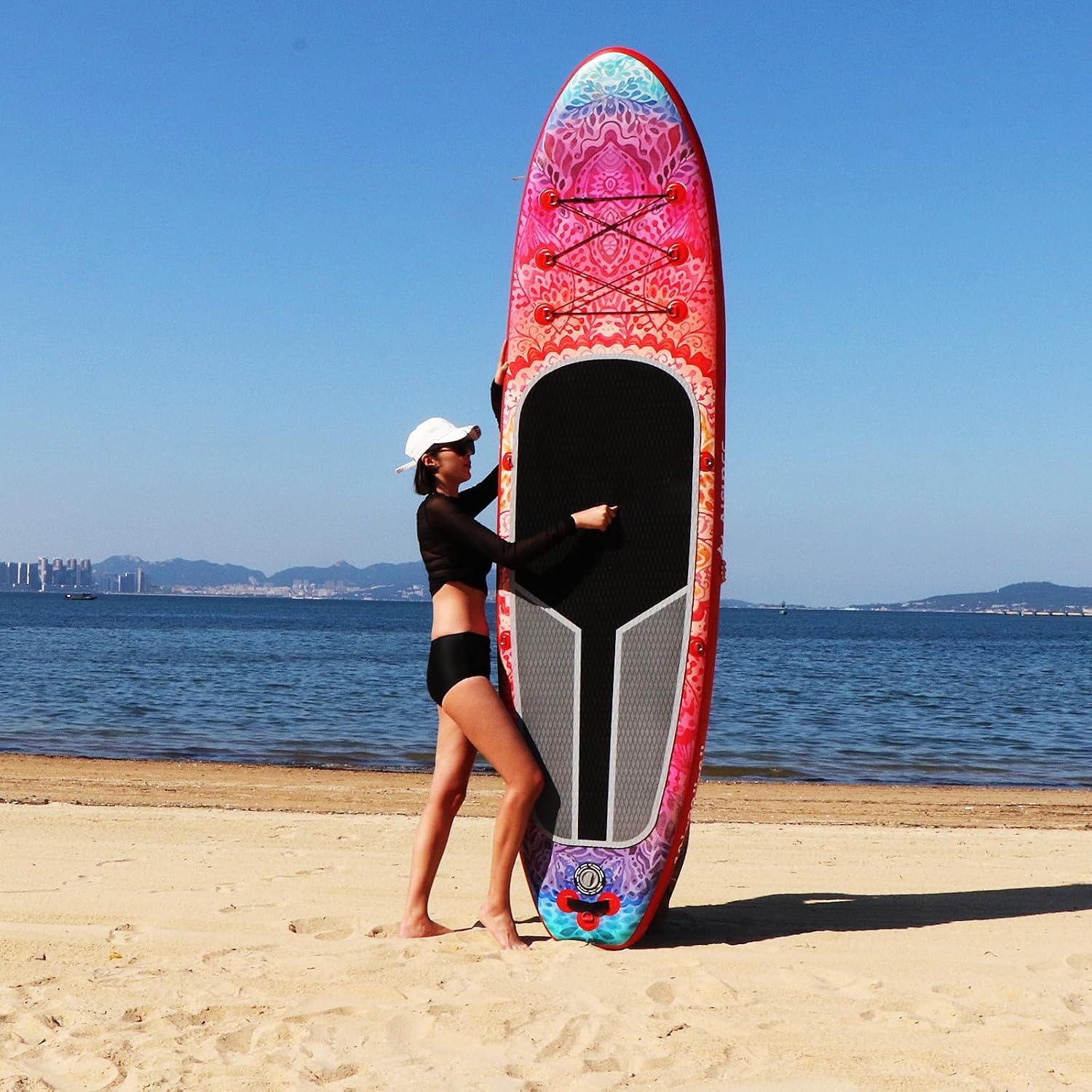Thumbnail 6 de AISUNSS Meditation Inflatable Paddle Board for Adults