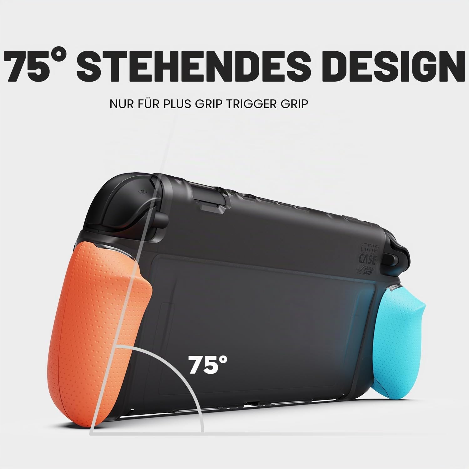 Thumbnail 3 de Savage Raven GripCase Bundle für Nintendo Switch 2 – Dockbares Schutzzubhör mit wechselbaren Griffen, großem MaxCarry Case (Neon Blau & Rot)