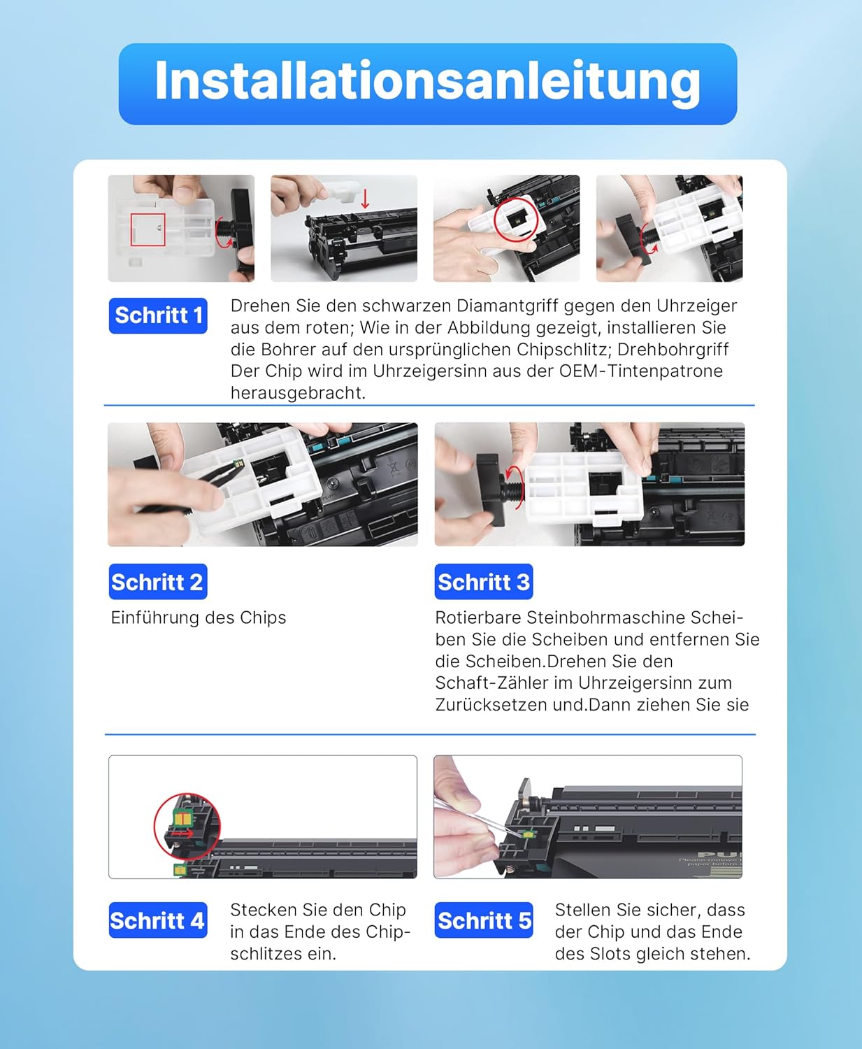 Thumbnail 6 de 219X 219A MFP 3302FDWG Toner 4er-Pack 🖨