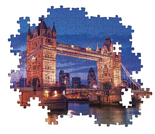 Thumbnail 5 de Clementoni Puzzle 1000 piezas Tower Bridge de noche iluminado