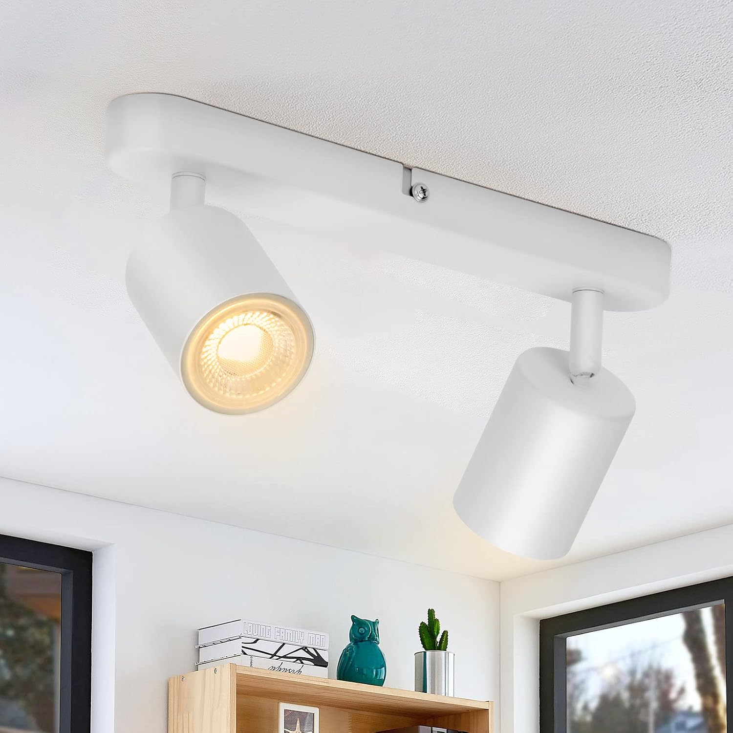 Detalle de Wowatt faretti da soffitto GU10 2 attacchi