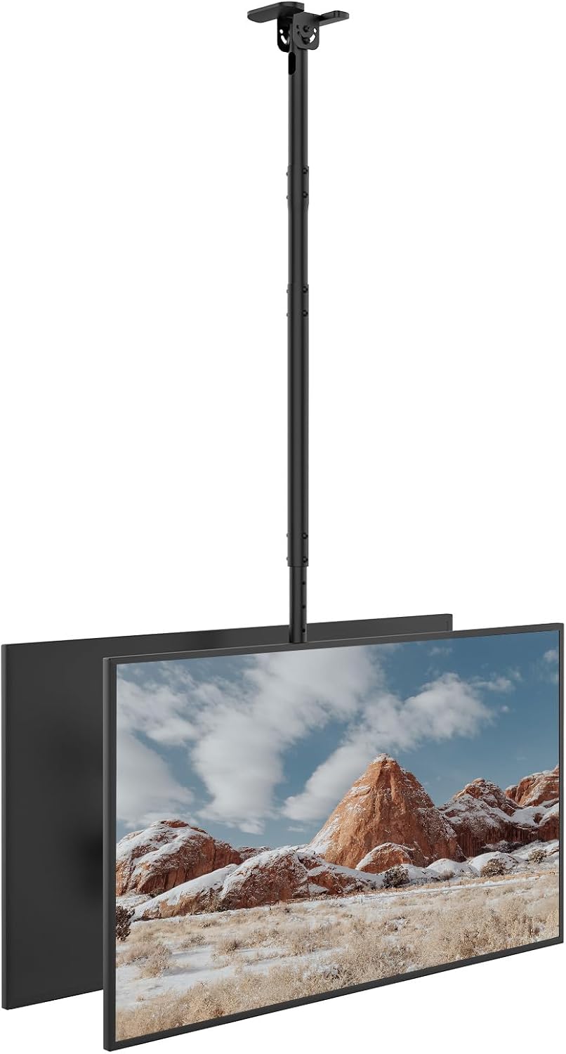 Detalle de WALI Dual Ceiling TV Mount for 43–86-Inch TVs