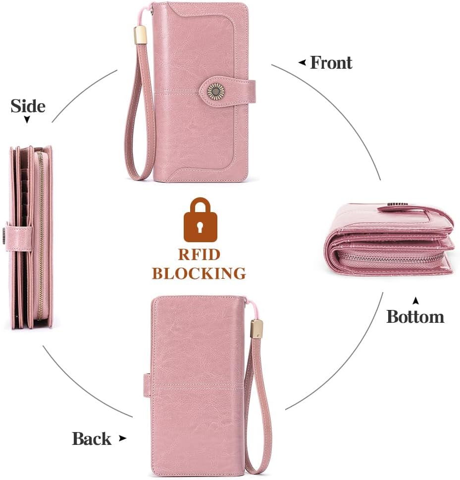 Thumbnail 3 de SENDEFN Geldbörse Leder 24 Karten