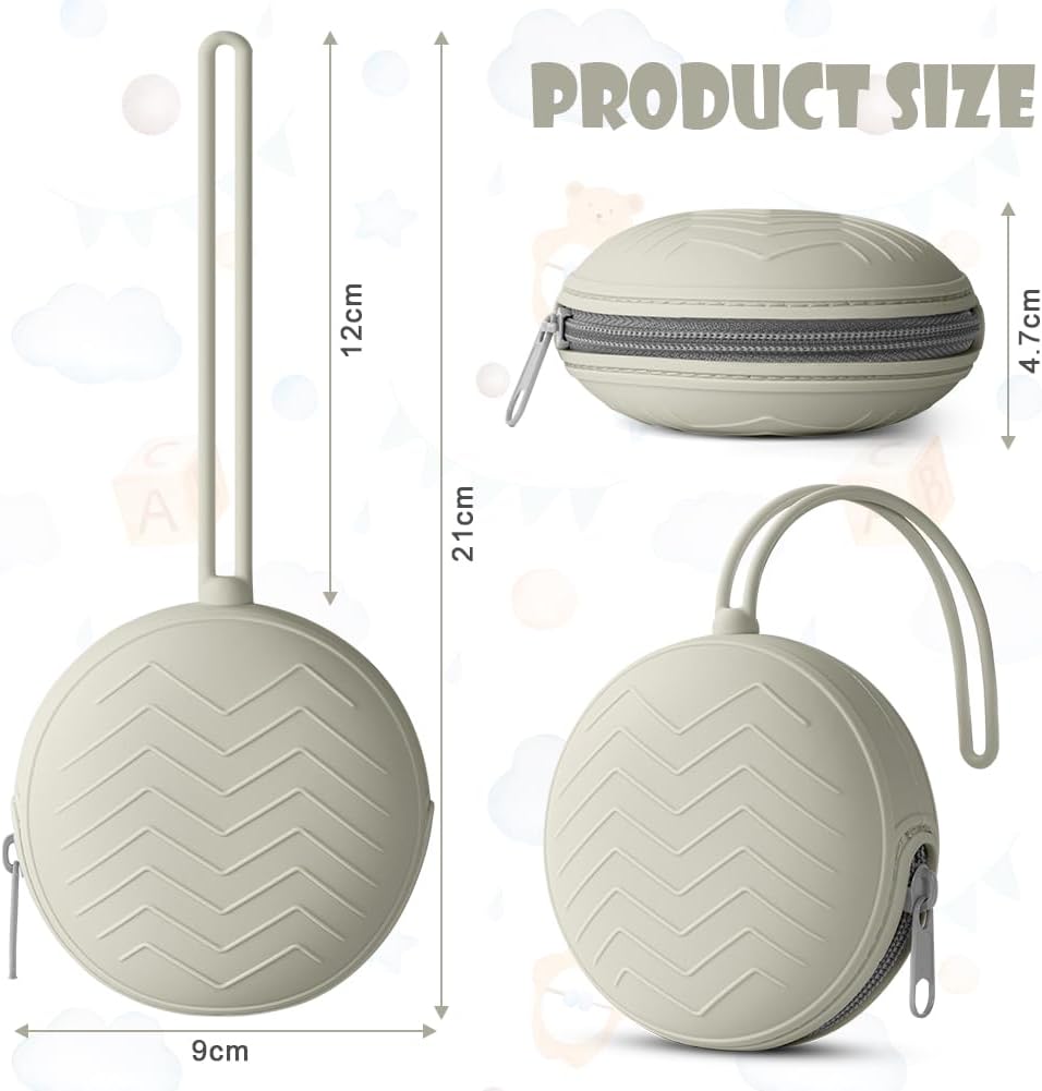 Detalle 2 de Aolso Porta succhietto in silicone 1 pcs