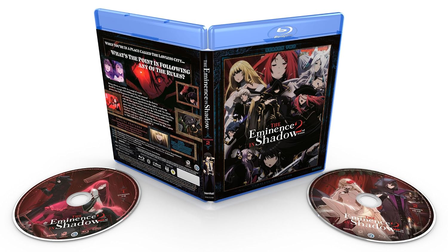Detalle de The Eminence in Shadow - Season 2 Blu-ray, 2-Disc Widescreen
