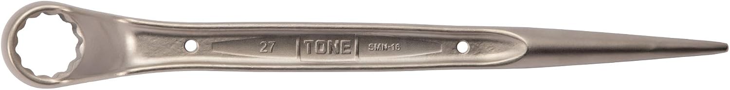 Detalle de トネ(TONE) SMN-16 シノ付めがねレンチ トルシアボルト用 二面幅27mm・全長340mm