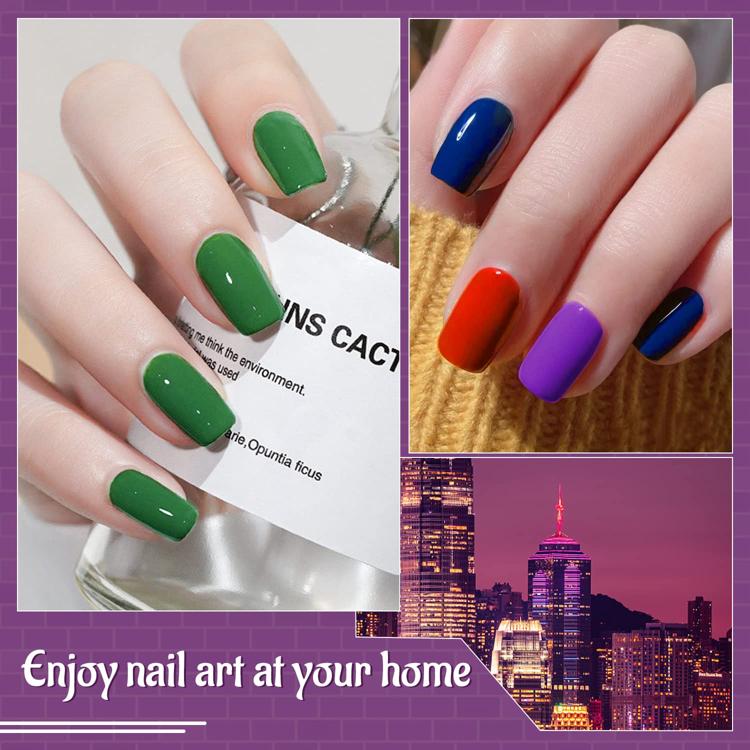 Thumbnail 5 de JODSONE 60-Piece Gel Nail Kit with UV Lamp