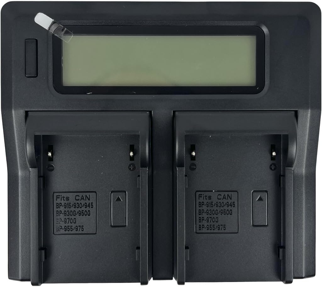 Detalle de Dual LCD Camera Battery Quick Charger for BP-911 to BP-975