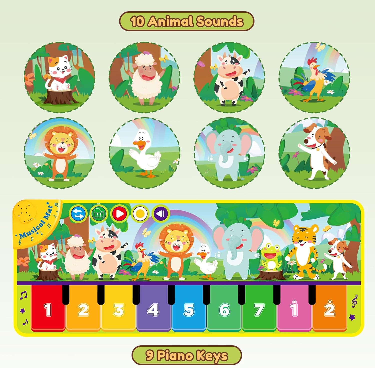 Thumbnail 2 de WEARXI Musikmatte für Babys ab 1 Jahr