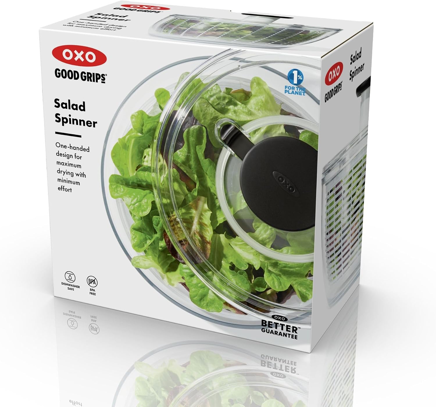 Detalle de Essoreuse à salade transparente New modèle 4.0 – OXO