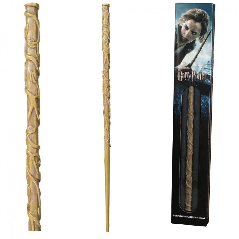Detalle 1 de Noble Collection Hermione Granger 35 cm — réplica de la varita oficial
