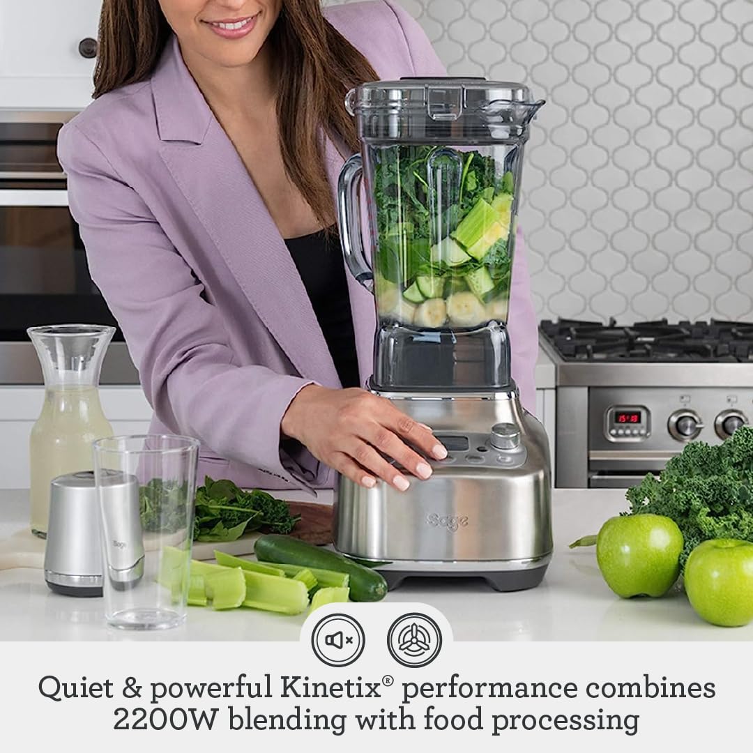 Thumbnail 1 de Sage The Super Q Quick and Quiet Blender – 2400 W with 12 speeds, 2 L jug and 700 ml smoothie cup